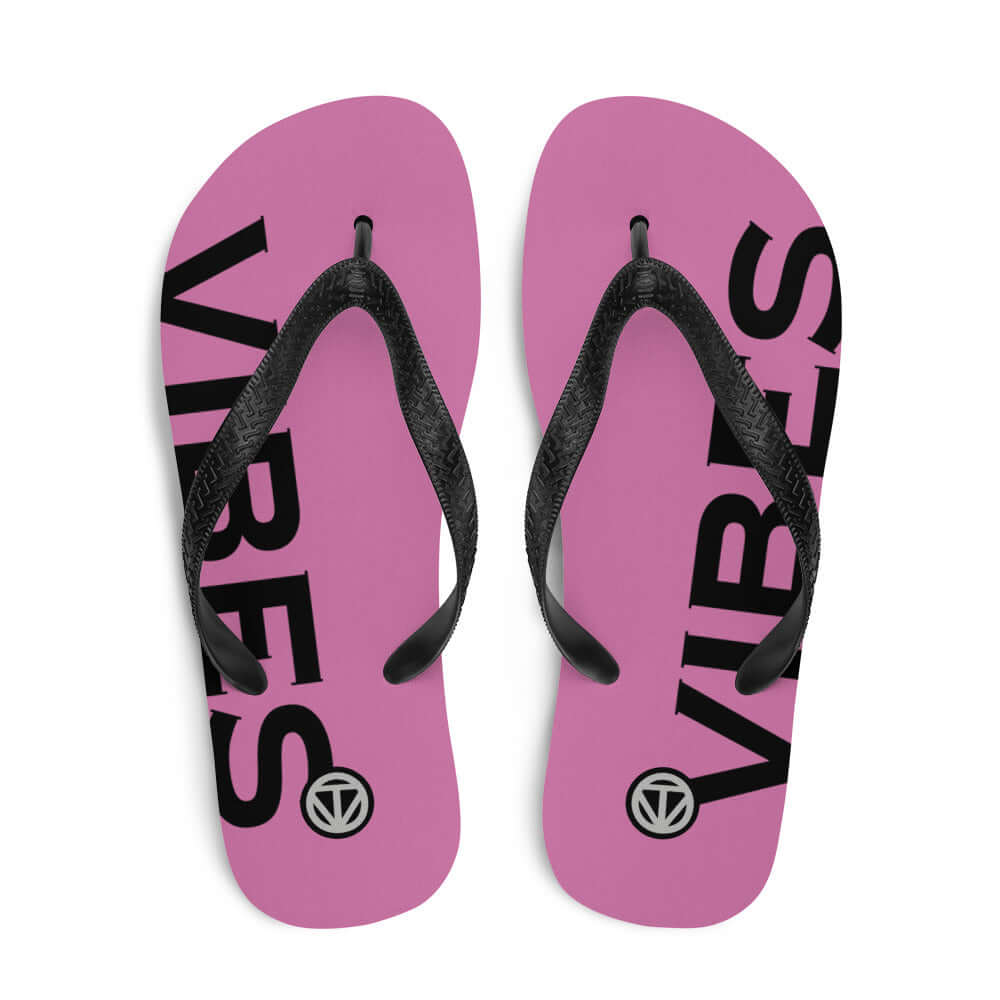 TIME OF VIBES TOV Flip-Flops VIBES (Pink/Schwarz) - €25,00
