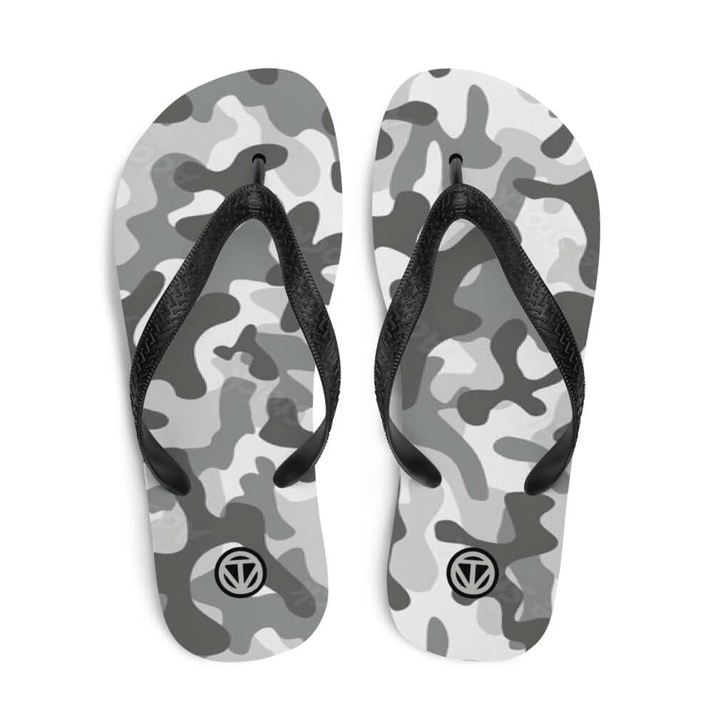 TIME OF VIBES TOV Flip-Flops CAMOUFLAGE (Grau) - €25,00