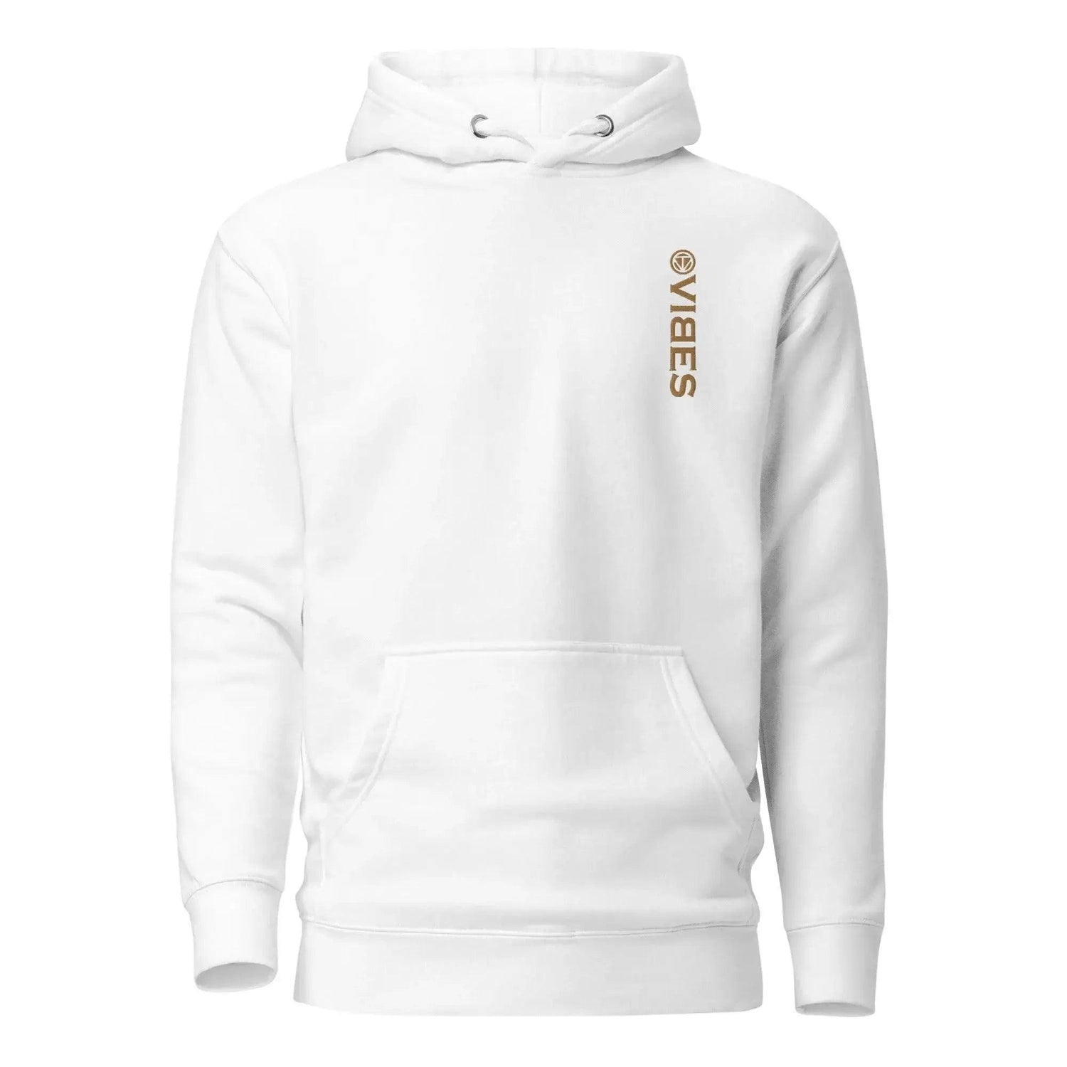 VIBES Hoodie | Upside (Weiß/Gold) * Unisex - Time Of Vibes