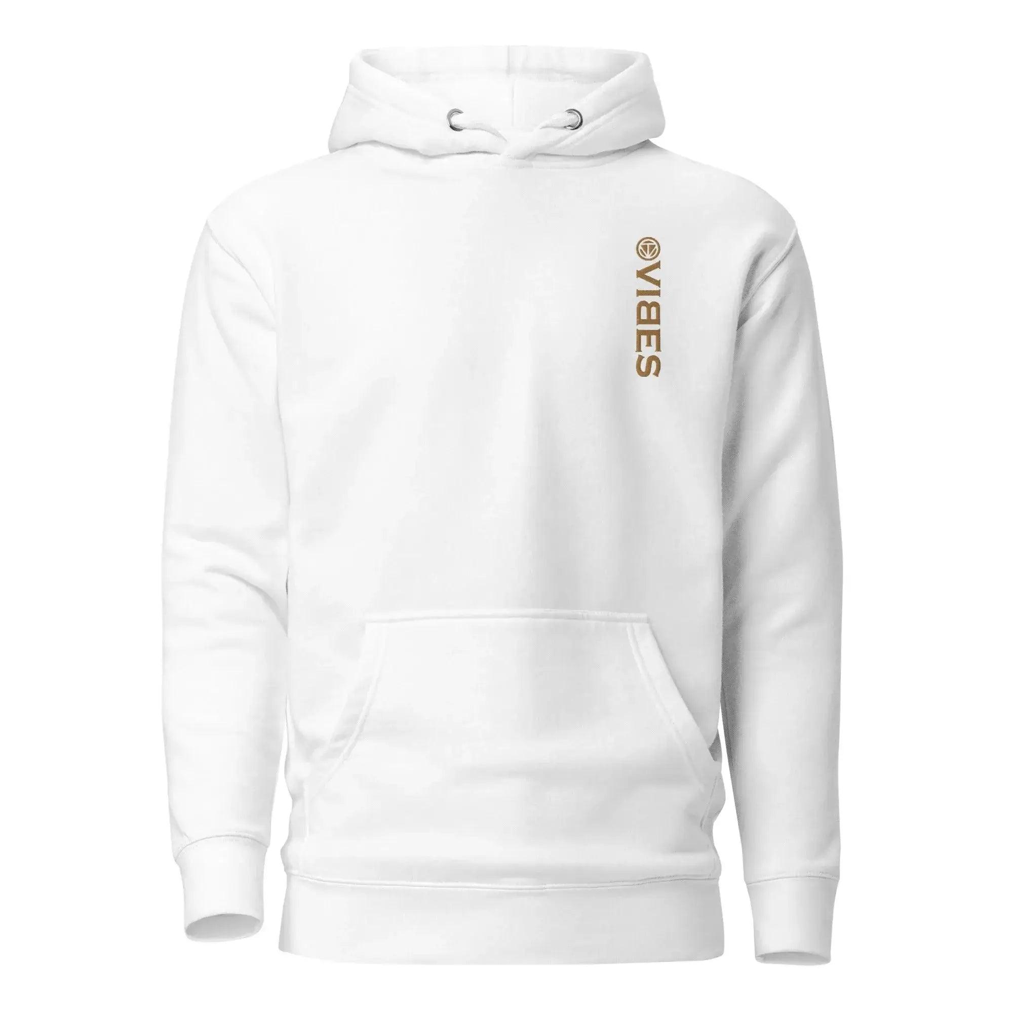 VIBES Hoodie | Upside (Weiß/Gold) * Unisex - Time Of Vibes