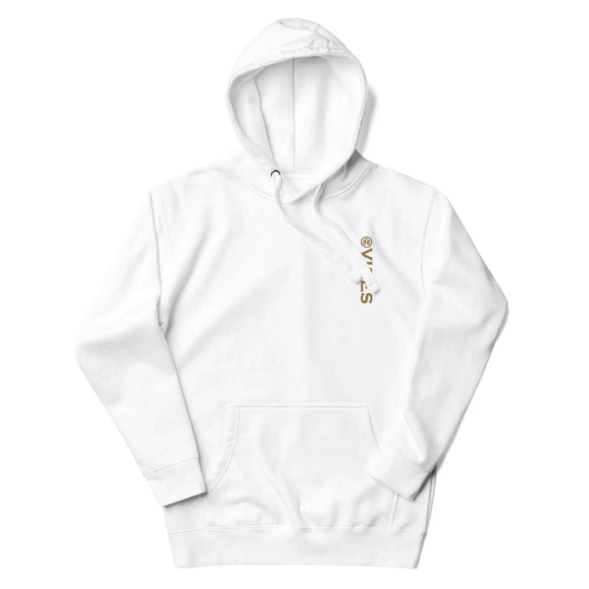 VIBES Hoodie | Upside (Weiß/Gold) * Unisex - Time Of Vibes