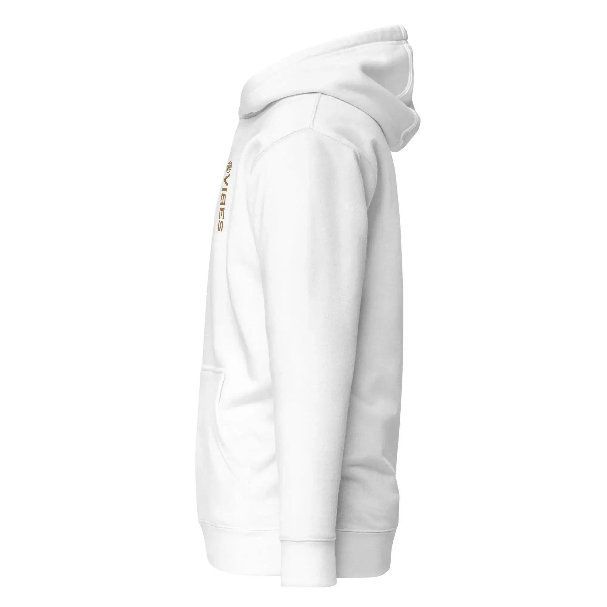 VIBES Hoodie | Upside (Weiß/Gold) * Unisex - Time Of Vibes