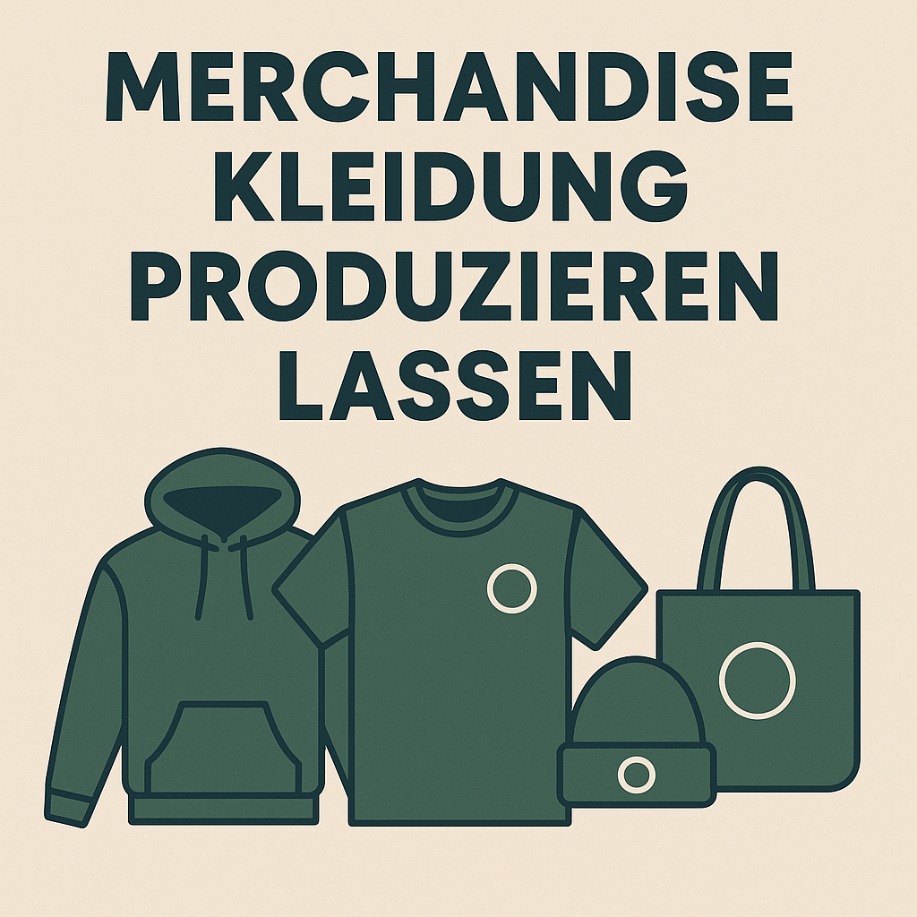 Merchandise Kleidung produzieren lassen – hochwertige Merch-Mode für deine Community - Time Of Vibes