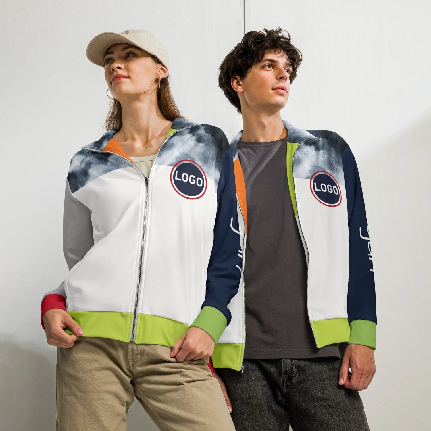 Trainingsjacke komplett design