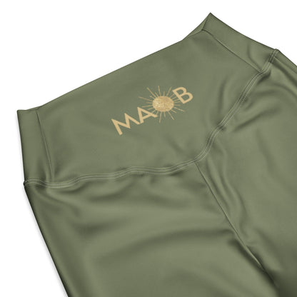 MAOB Leggins mit Schlag | Erde - Time Of Vibes