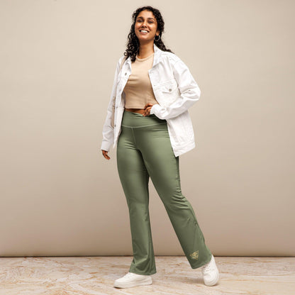 MAOB Leggins mit Schlag | Erde - Time Of Vibes
