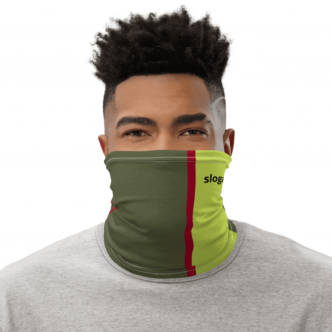 TOV Bandana Multifunktionstuch Unisex - Komplett bedrucken und individualisieren - Model - Time Of Vibes