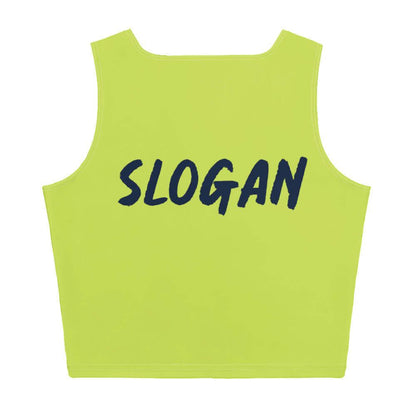 TOV Crop-Top Damen - Komplett bedrucken und individualisieren - Rücken - Time Of Vibes