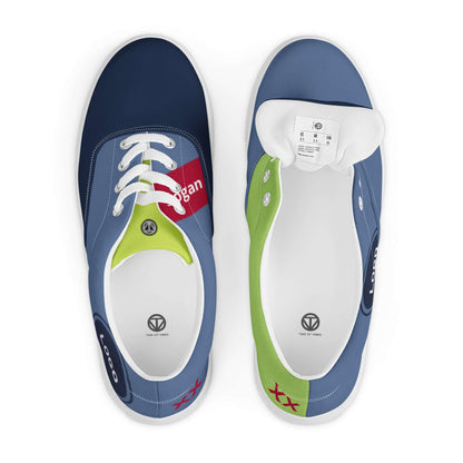TOV Damen Low Sneaker - Canvas - Komplett bedrucken und individualisieren - Produktansicht - Time Of Vibes