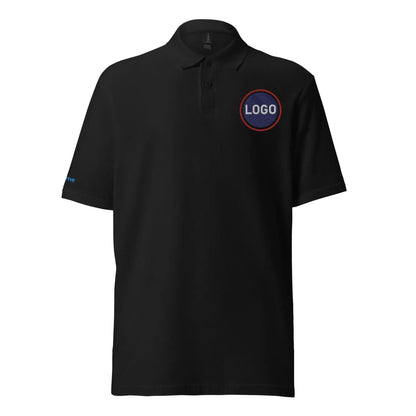 TOV Polo Shirt bedrucken - besticken Herren - Schwarz - Time Of Vibes