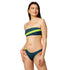 VIBES Bandeau-Bikini STRIPE (Blau) - Time Of Vibes