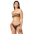 VIBES Bandeau-Bikini STRIPE (Braun) - Time Of Vibes