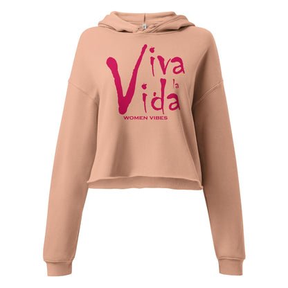 VIBES Crop Hoodie Damen | VIVA - Time Of Vibes