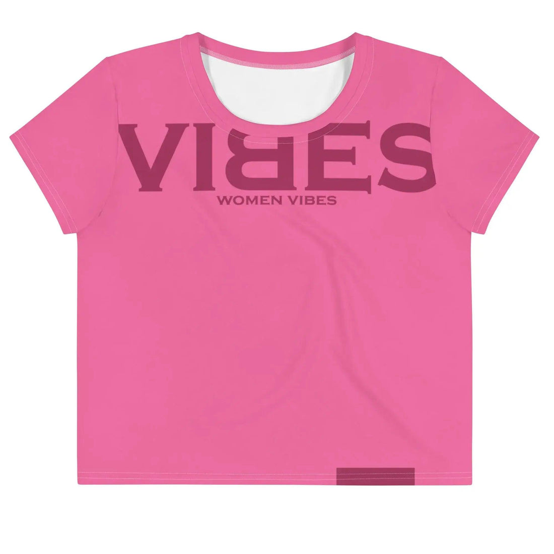 VIBES Crop-Top Shirt TOV (Pink) * Damen - Time Of Vibes