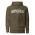 VIBES Hoodie Unisex | MÜNCHEN bestickt (Grün/Weiß) - Time Of Vibes