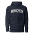 VIBES Hoodie Unisex | MÜNCHEN bestickt (Navy/Weiß) - Time Of Vibes