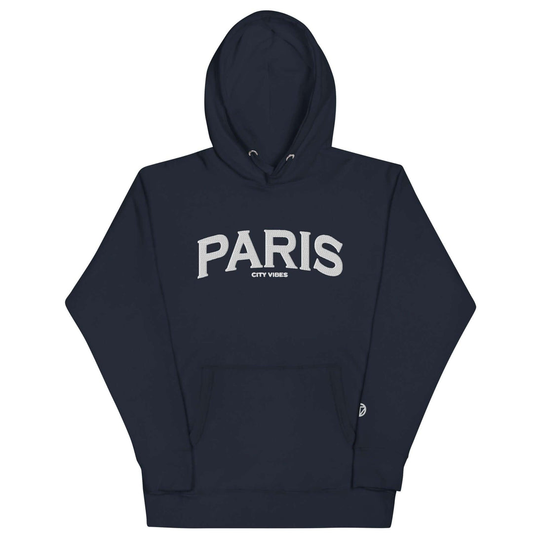 VIBES Hoodie Unsiex | PARIS (Navy/Weiß) - Time Of Vibes