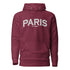 VIBES Hoodie Unisex | PARIS (Rot/Weiß) - Time Of Vibes