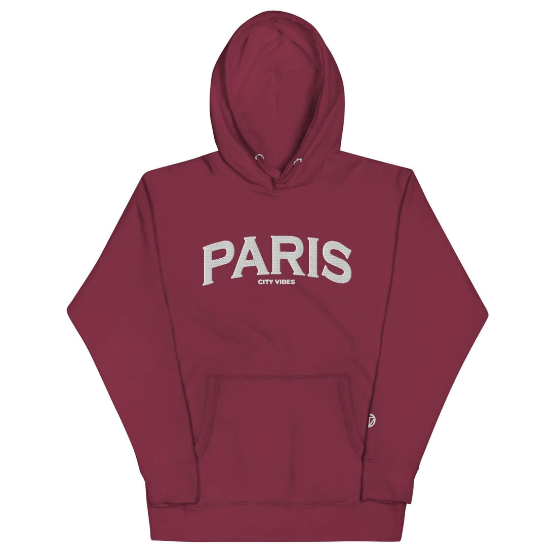 VIBES Hoodie Unisex | PARIS (Rot/Weiß) - Time Of Vibes