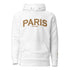 VIBES Hoodie Unisex | PARIS (Weiß/Gold) - Time Of Vibes