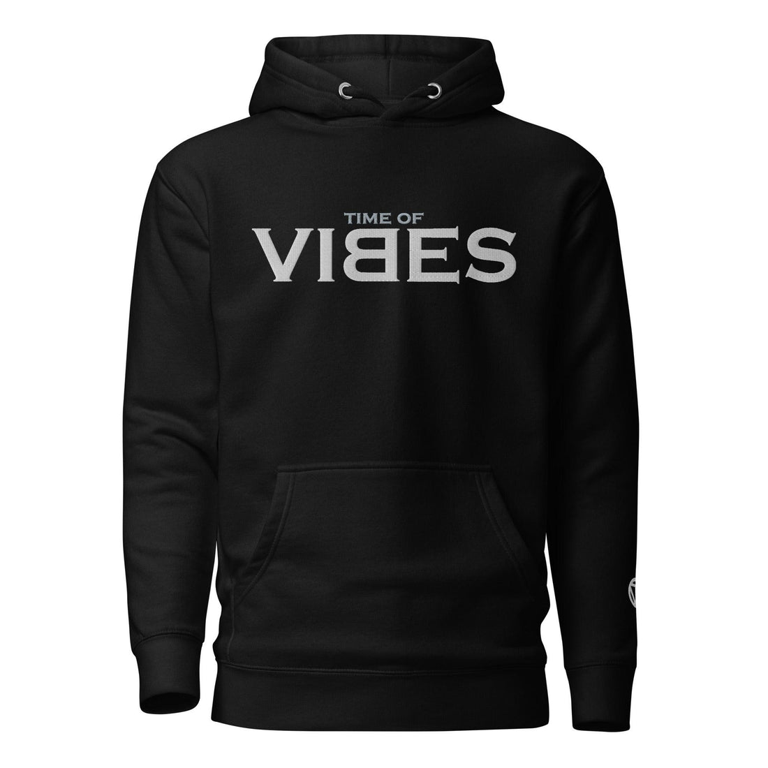 VIBES Hoodie TOV (Schwarz/Weiß) * Unisex - Time Of Vibes