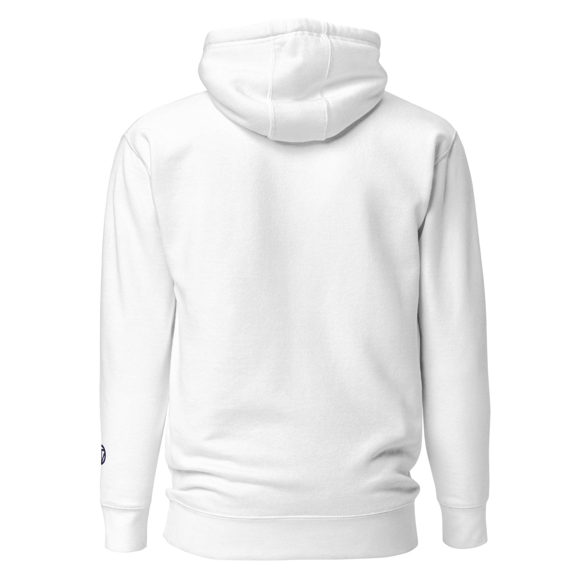 VIBES Hoodie TOV (Weiß/Blau) * Unisex - Time Of Vibes