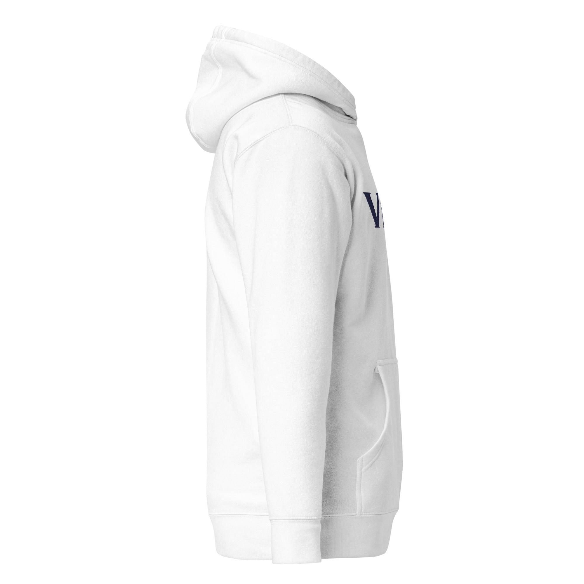 VIBES Hoodie TOV (Weiß/Blau) * Unisex - Time Of Vibes