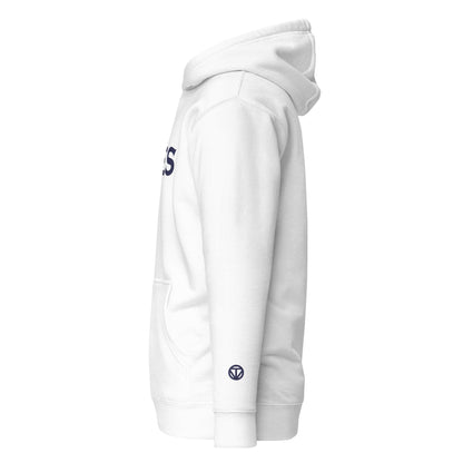 VIBES Hoodie TOV (Weiß/Blau) * Unisex - Time Of Vibes