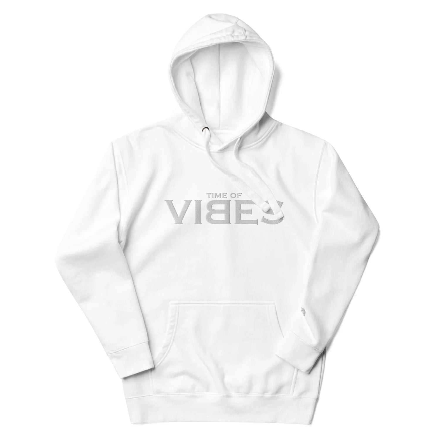 VIBES Hoodie TOV (Weiß/Weiß) * Unisex - Time Of Vibes