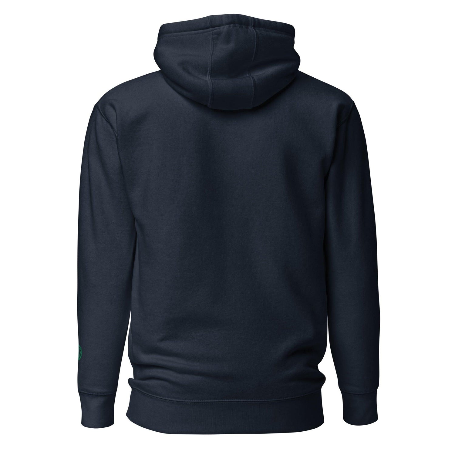 VIBES Hoodie bestickt Unisex (Navy/Grün) - Time Of Vibes