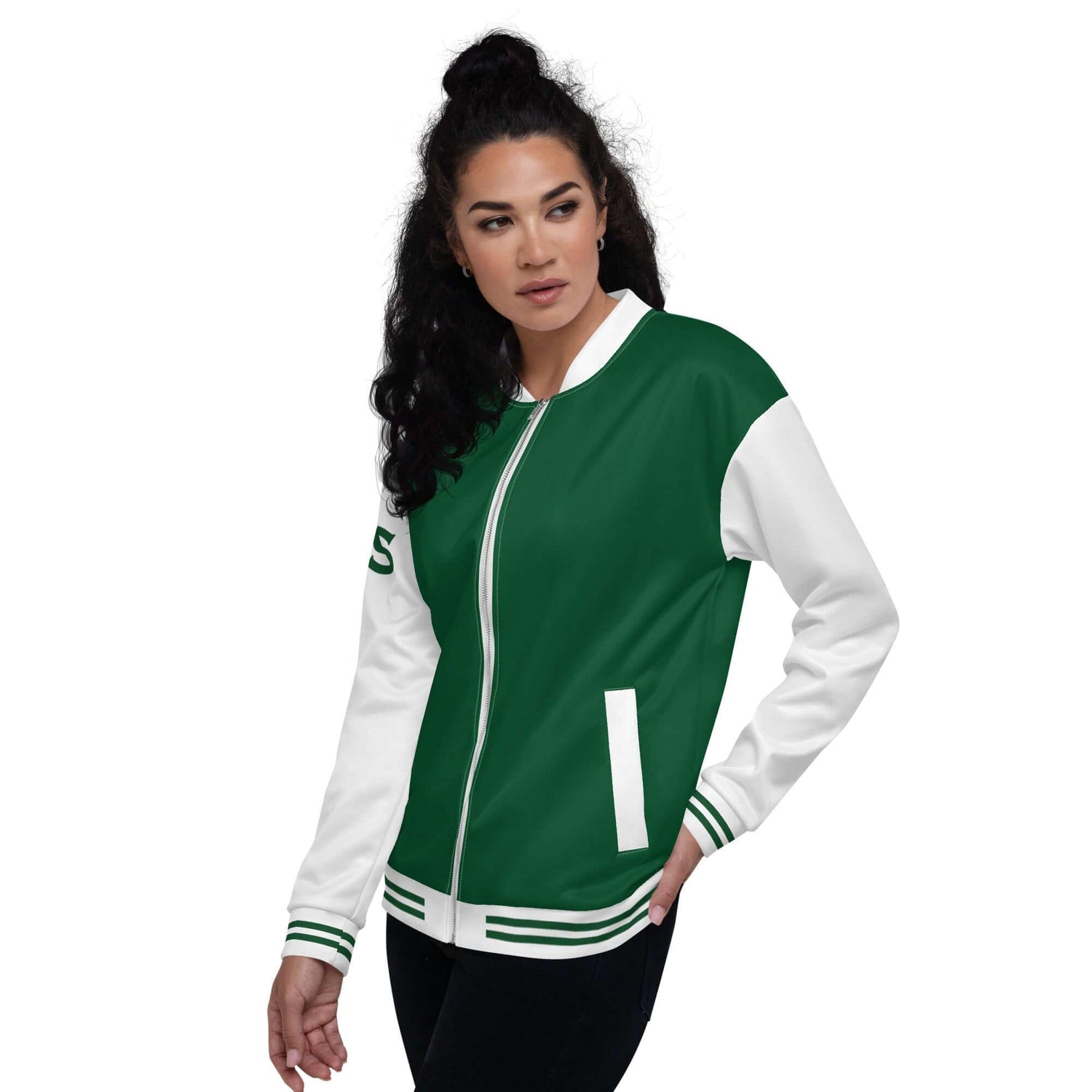 VIBES Jacke | COLLEGE (Grün) - Time Of Vibes