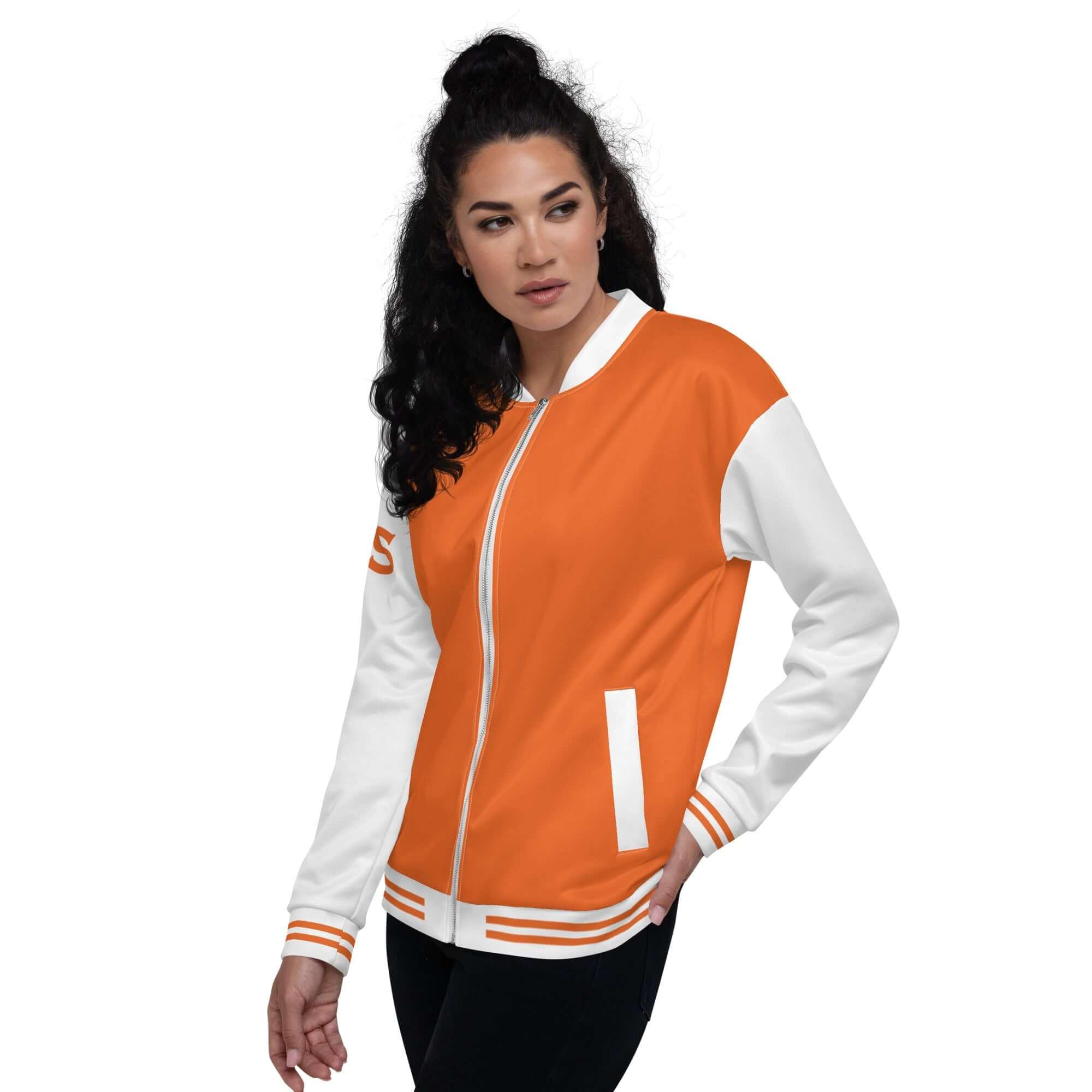 VIBES Jacke | COLLEGE (Orange) - Time Of Vibes