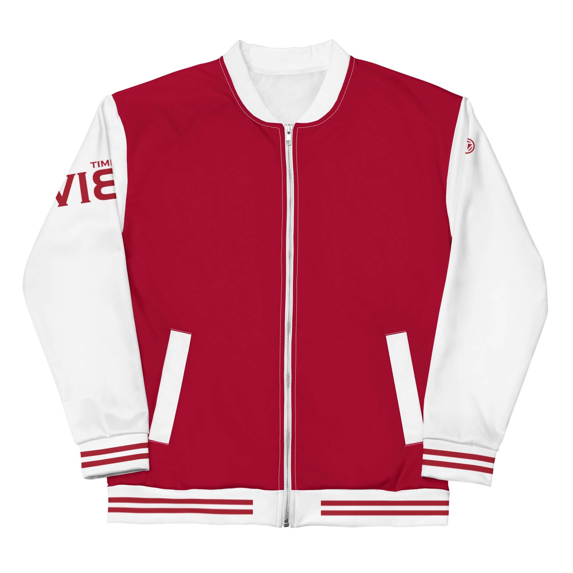 VIBES Jacke | COLLEGE (Rot) - Time Of Vibes