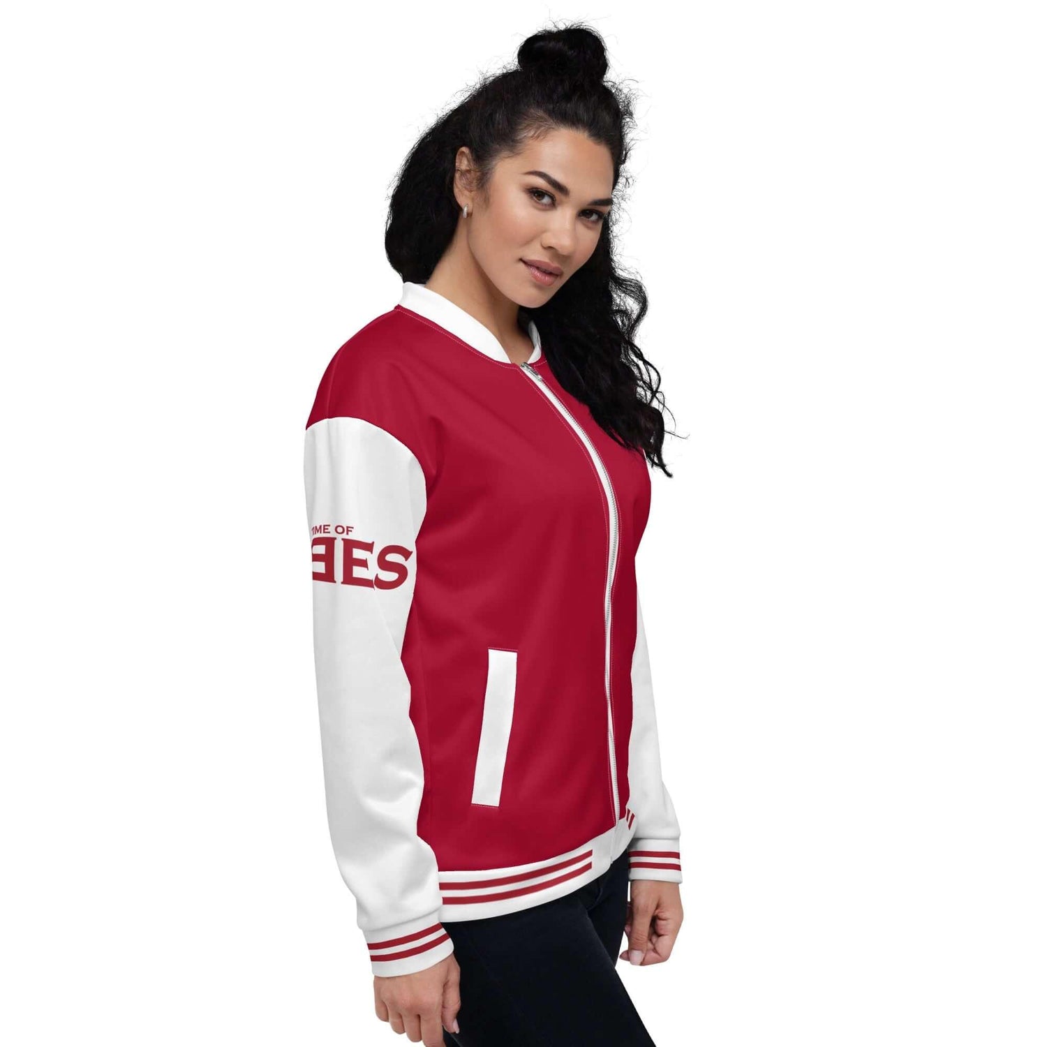 VIBES Jacke | COLLEGE (Rot) - Time Of Vibes