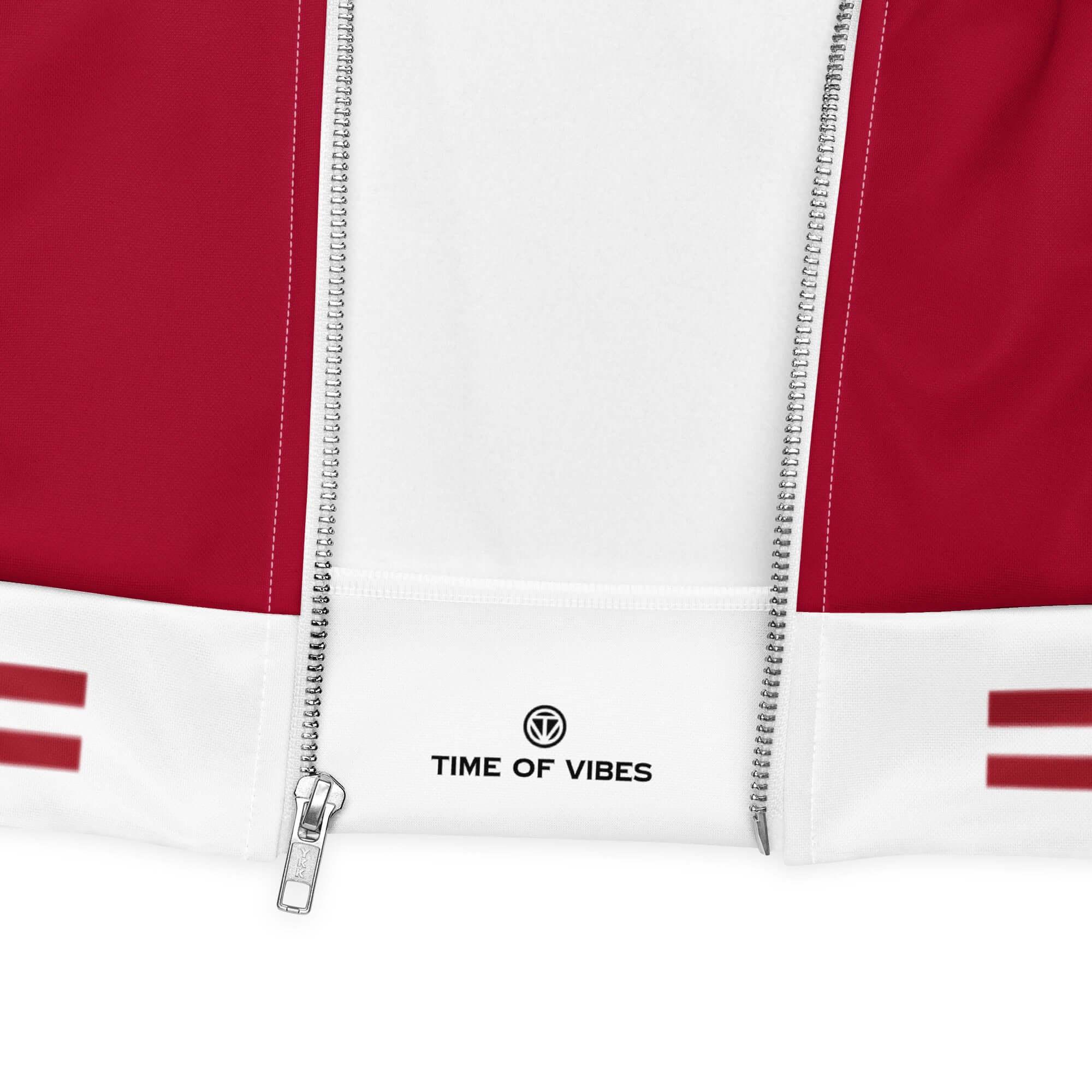 VIBES Jacke | COLLEGE (Rot) - Time Of Vibes