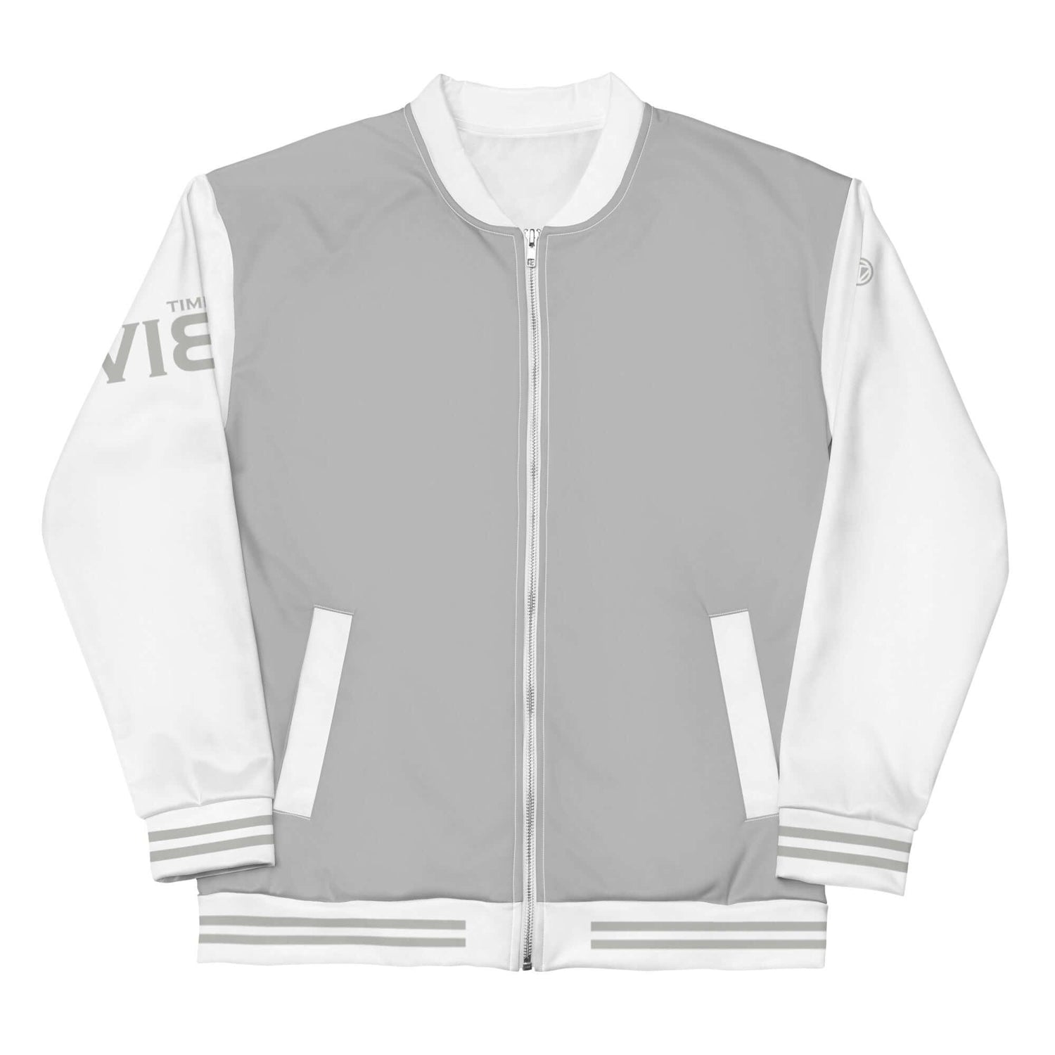VIBES Jacke | COLLEGE (Silber) - Time Of Vibes