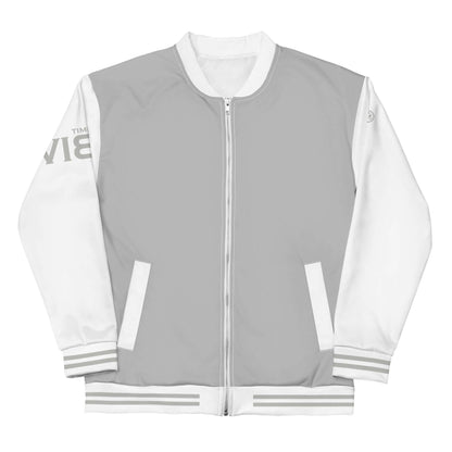 VIBES Jacke | COLLEGE (Silber) - Time Of Vibes