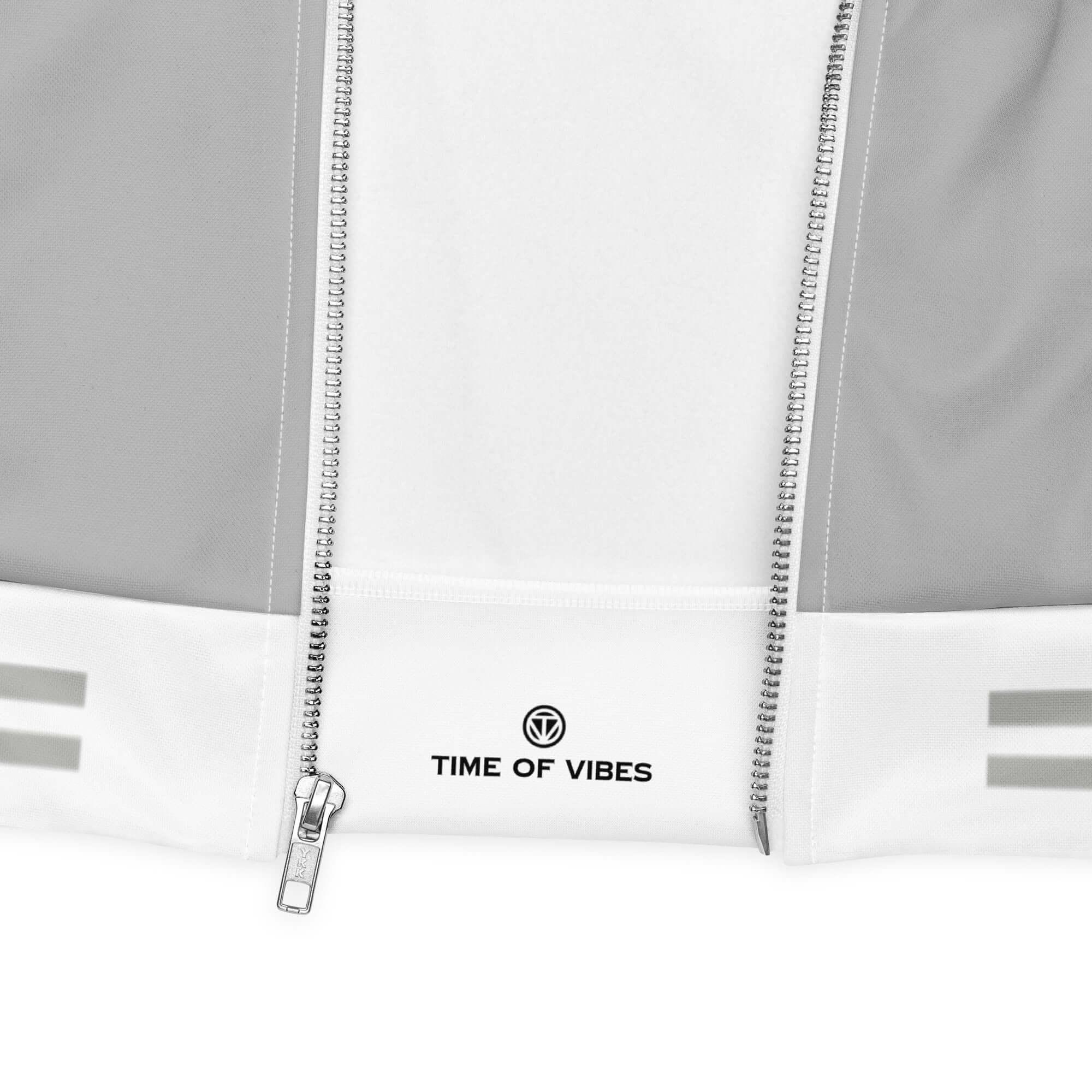 VIBES Jacke | COLLEGE (Silber) - Time Of Vibes