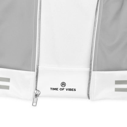 VIBES Jacke | COLLEGE (Silber) - Time Of Vibes