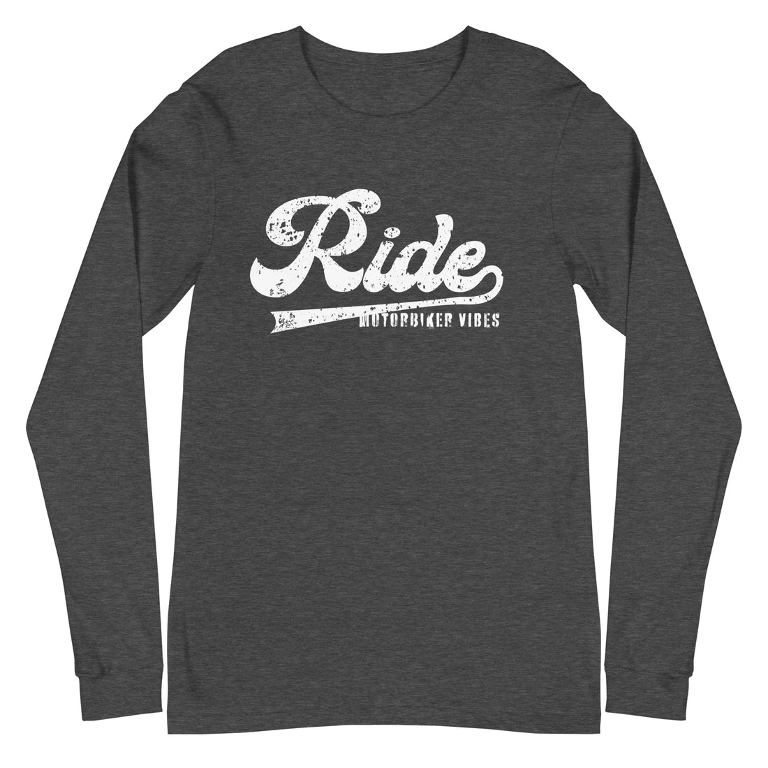 VIBES Langarmshirt | RIDE (Grau/Weiß) * Unisex - Time Of Vibes