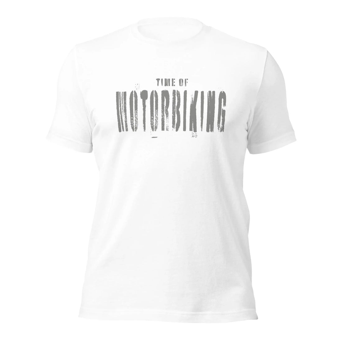 VIBES T-Shirt | MOTORBIKING (Weiß/Grau) * Unisex - Time Of Vibes