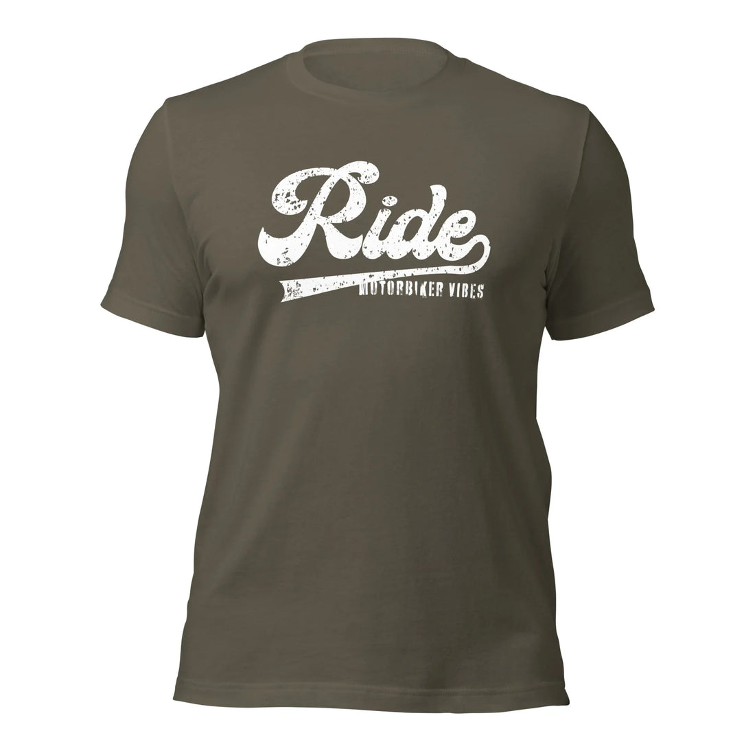 VIBES T-Shirt | RIDE (Armygrün/Weiß) * Unisex