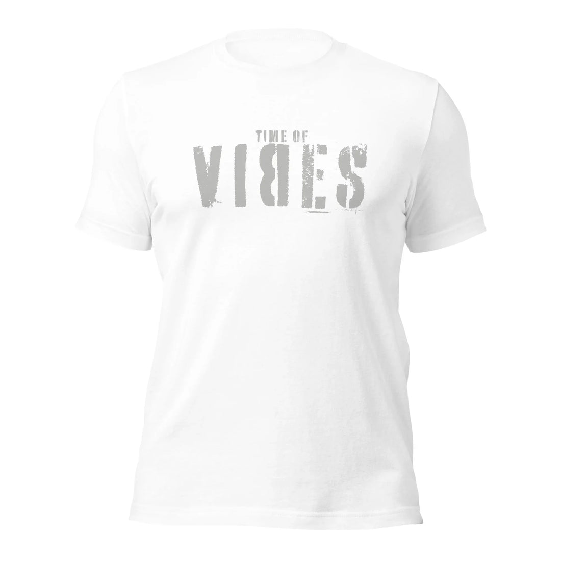 VIBES T-Shirt TOV (Weiß/Silber) * Unisex - Time Of Vibes
