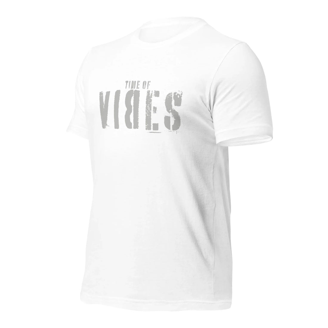 VIBES T-Shirt TOV (Weiß/Silber) * Unisex - Time Of Vibes
