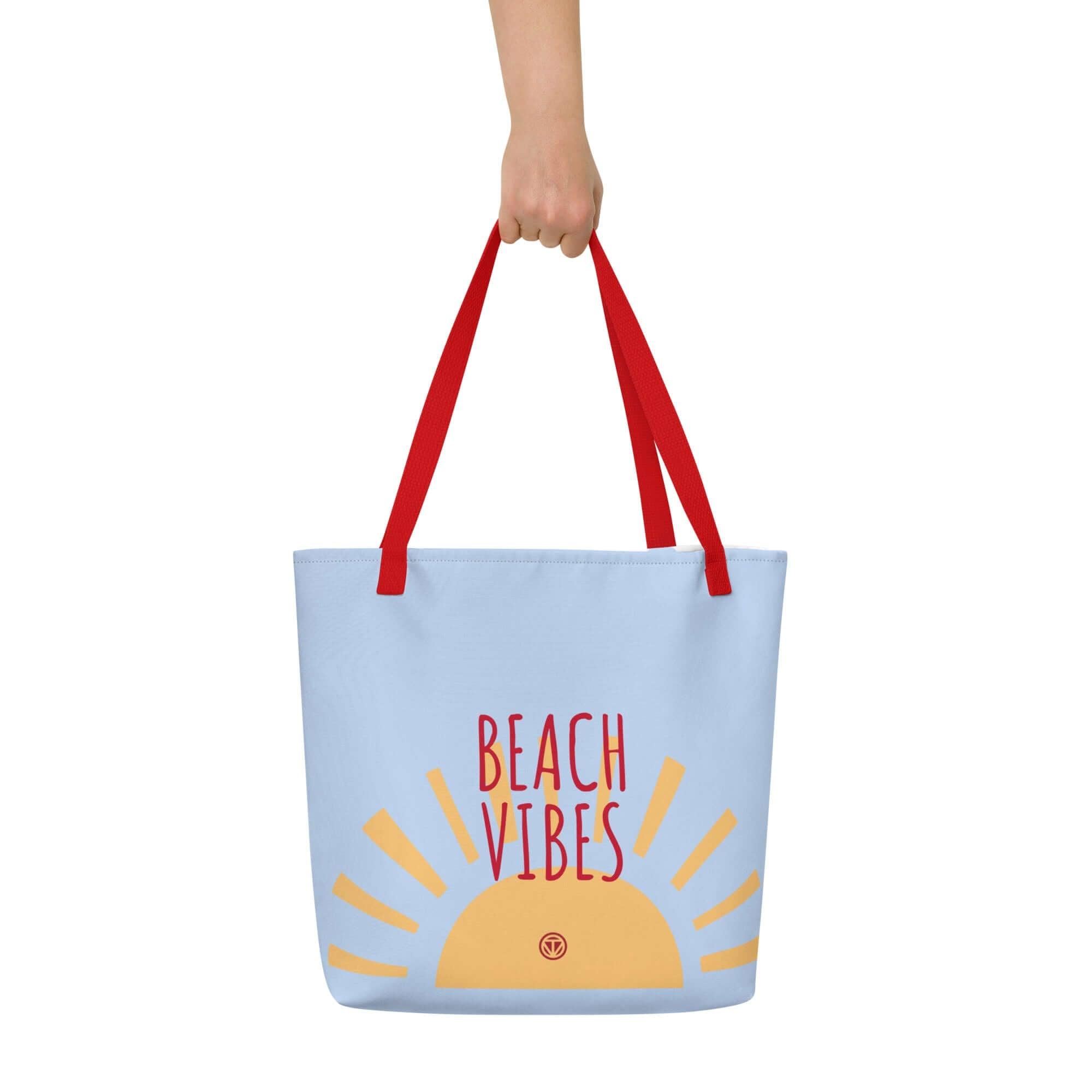 VIBES Tragetasche | BEACH (Blau) - Time Of Vibes