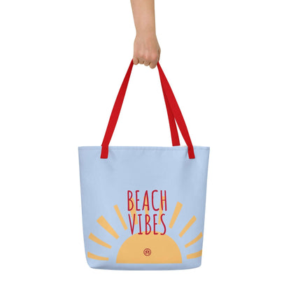 VIBES Tragetasche | BEACH (Blau) - Time Of Vibes