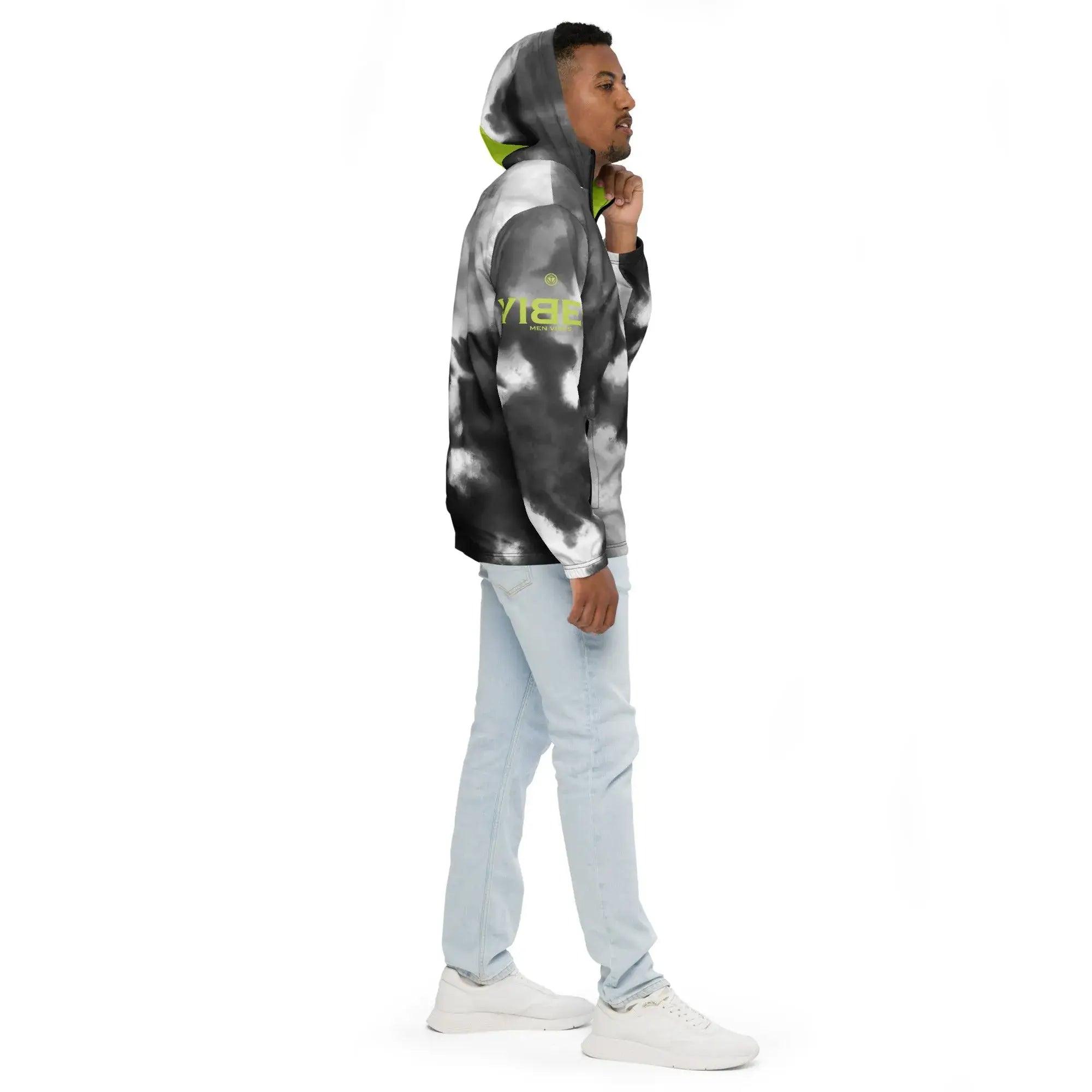 VIBES Windjacke | WATER (Grau/Grün) * Herren - Time Of Vibes