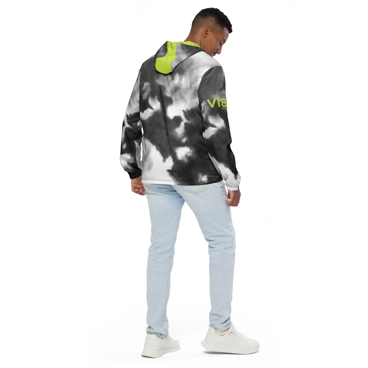 VIBES Windjacke | WATER (Grau/Grün) * Herren - Time Of Vibes