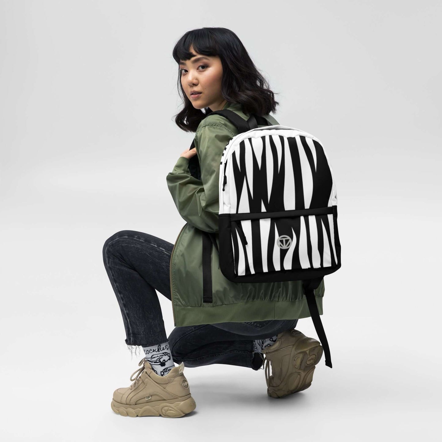 TIME OF VIBES Backpack JUNGLE - €69,00