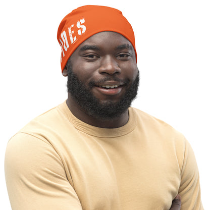 TOV Beanie | VIBES II (Orange/Weiß) * Unisex - Time Of Vibes